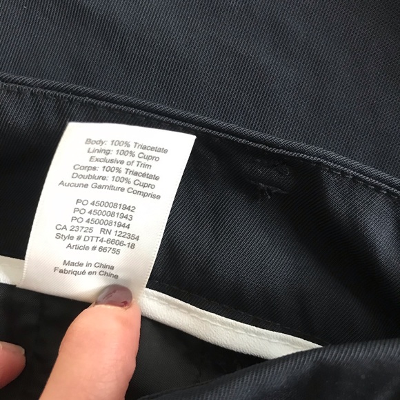 Aritzia high waisted black pants NWOT - Picture 7 of 7